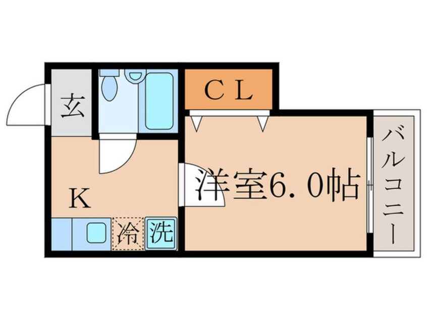 間取図 グリシーヌ丹波橋