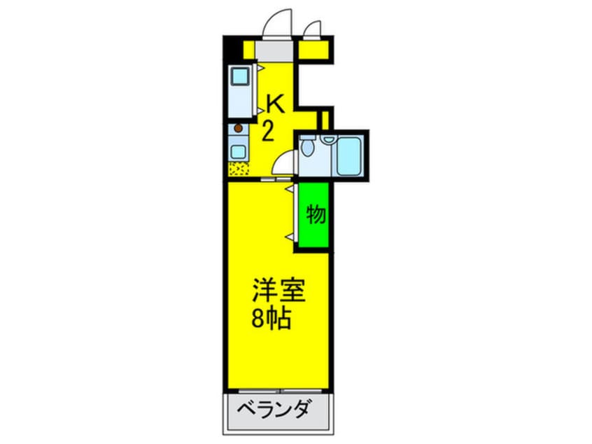 間取図 コージーハイツ美南Ⅱ