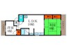 ドゥエルＭ 2LDKの間取り