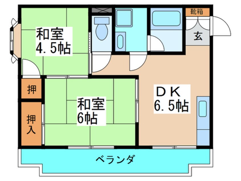 間取図 リ－ジェント石切