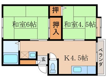 間取図 サニ－ア－バン