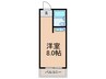 コトブキパ－クハイツ 1Rの間取り