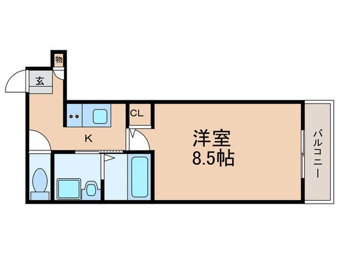 間取り図 ディアメゾン住ノ江II