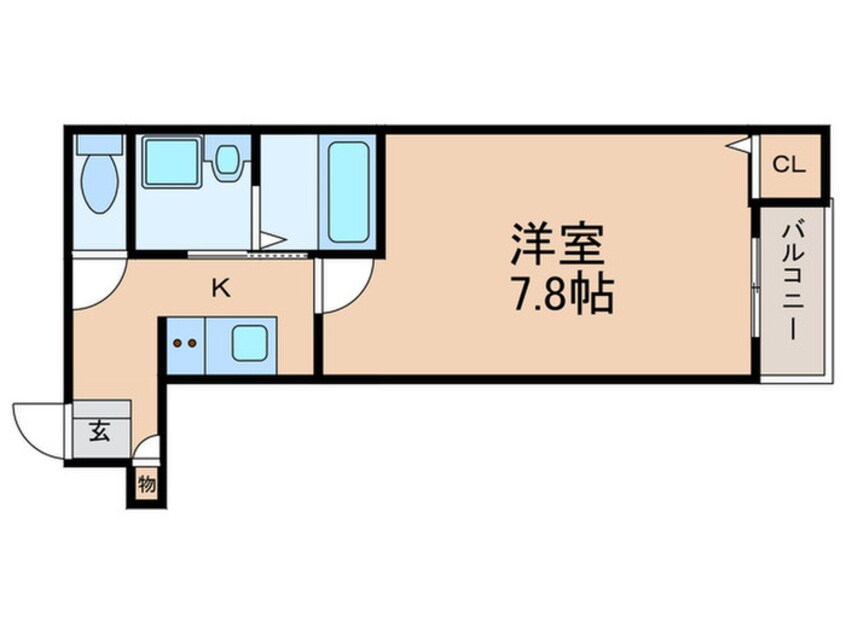 間取図 ディアメゾン住ノ江II