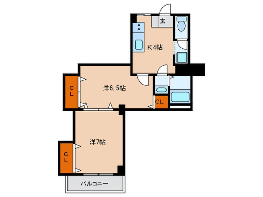 間取図 東須磨グリーンハイツ