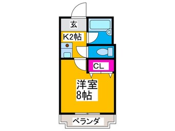 間取図 サンガーデン瑞穂