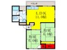井上ﾏﾝｼｮﾝ 2LDKの間取り