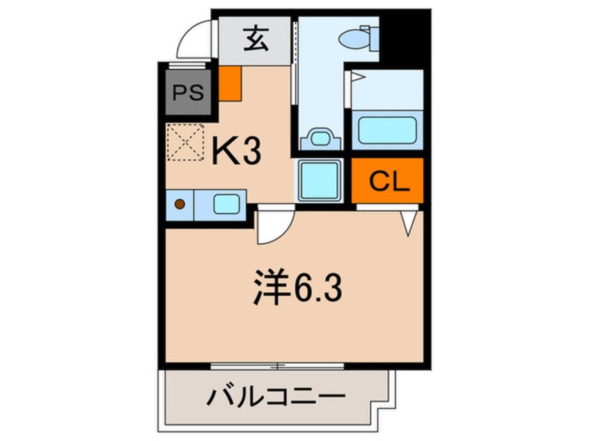 間取図 リオレスタ西宮