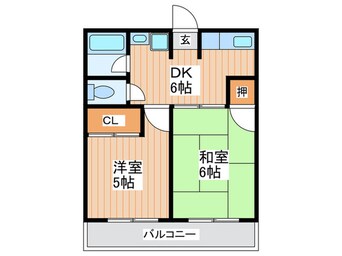 間取図 シティハイムモンレヴ