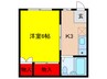 サウスロードⅡ 1Kの間取り