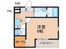 仮)フジパレス湊ノース 1Kの間取り