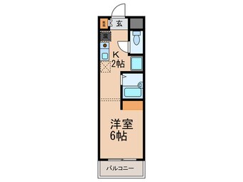 間取図 アンジュパンシオン