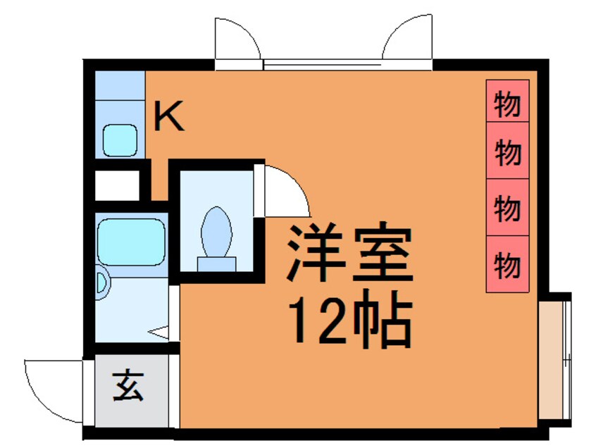 間取図 トナミロイヤルハイツ