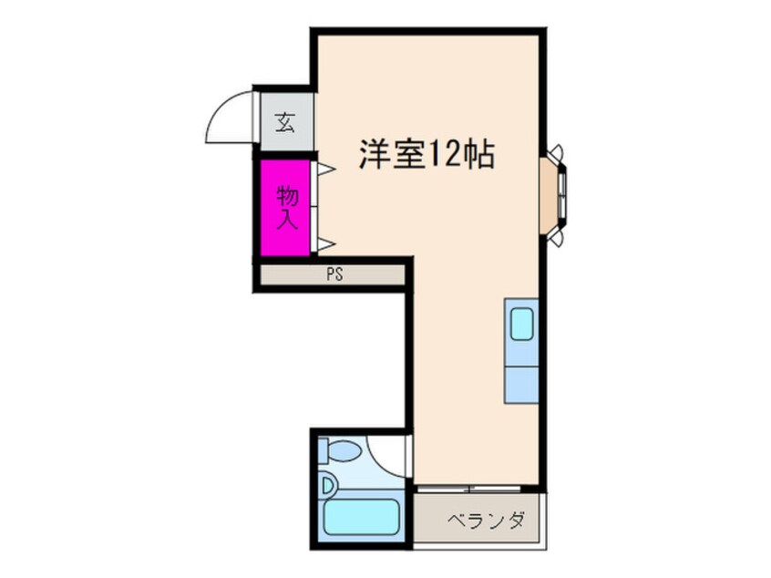 間取図 トナミロイヤルハイツ