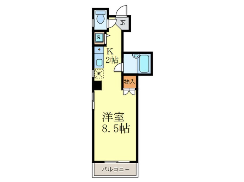 間取図 カサ・デ・ピソ伊豆蔵