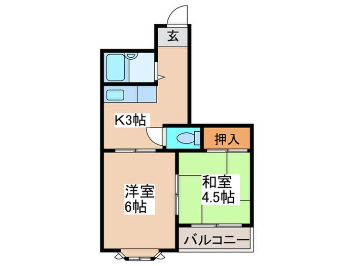 間取り図 リバ－サイドハイツ