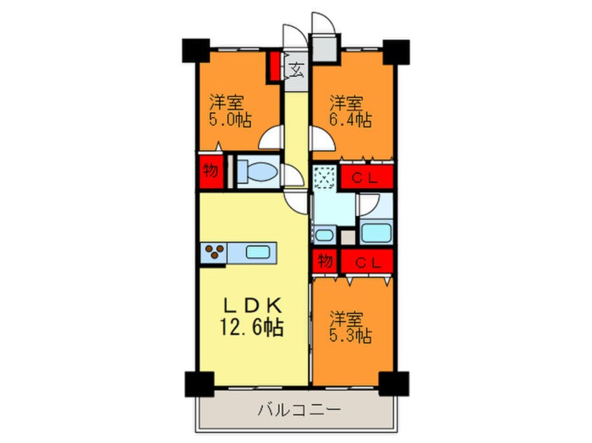 間取図 アグリ－ム