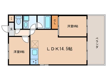 間取図 第36長栄ガーデンハイツヤマキ