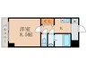 第36長栄ガーデンハイツヤマキ 1Kの間取り