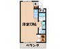アルテミス大久保 1Rの間取り