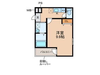 間取図 仮)フジパレス湊サウス