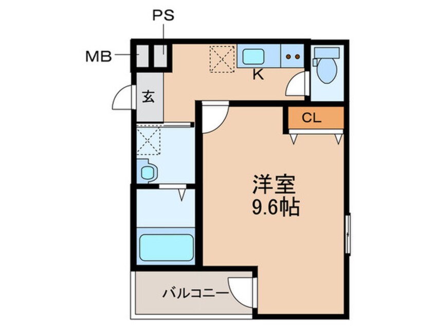間取図 仮)フジパレス湊サウス