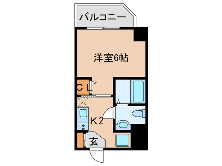 間取図 グランパシフィック十三元今里