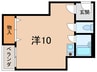 ヴォ－ヌング甲南 1Rの間取り