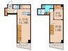 仮)プレミアム長瀬駅前 2LDKの間取り