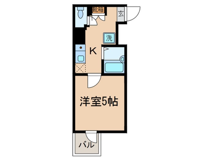 間取り図 リバティ大和大路