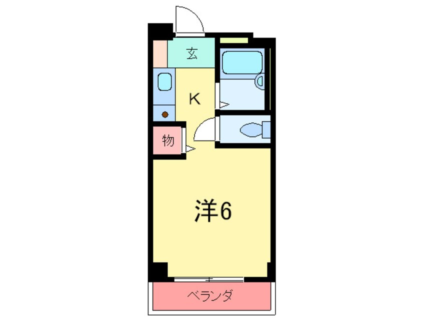 間取図 マンション国松