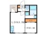 Ｓ＆Ｌ花園 1LDKの間取り