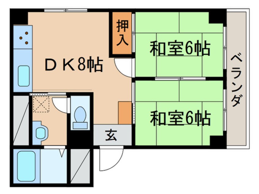 間取図 ＫＧビル