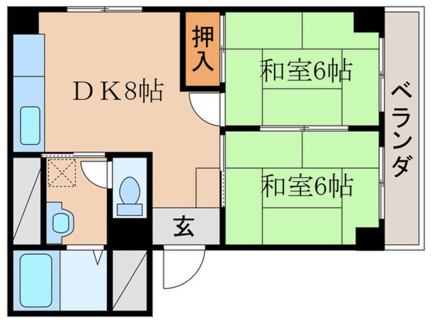 間取図 ＫＧビル