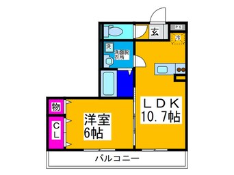 間取図 シャルマンシャンブル