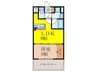 ＣＩＴＹ　ＳＰＩＲＥ西中島 1LDKの間取り