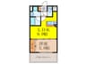 ＣＩＴＹ　ＳＰＩＲＥ西中島 1LDKの間取り
