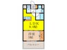 ＣＩＴＹ　ＳＰＩＲＥ西中島 1LDKの間取り