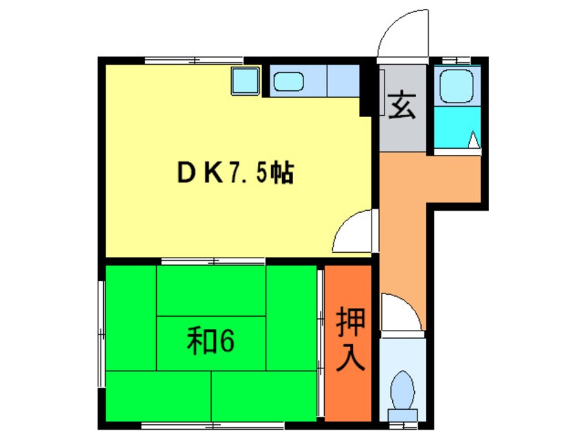 間取図 緑荘