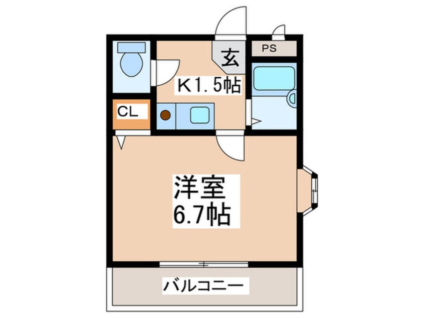 間取図 ソレイユマンション