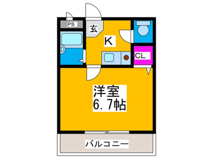 間取図 ソレイユマンション
