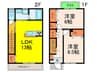 ＳＴＲＥＡＭ宝塚売布 2LDKの間取り