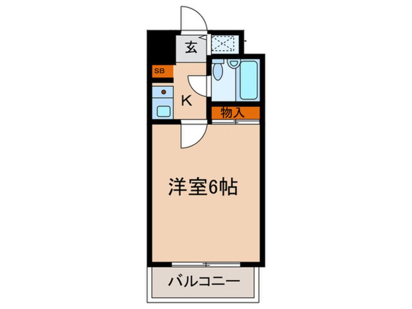 間取図 サンパティック須磨