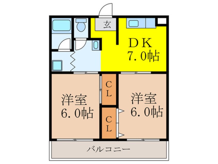 間取図 寿ハイツ