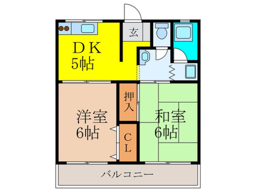 間取図 寿ハイツ