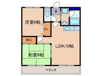 間取図 ヴィラデエステ