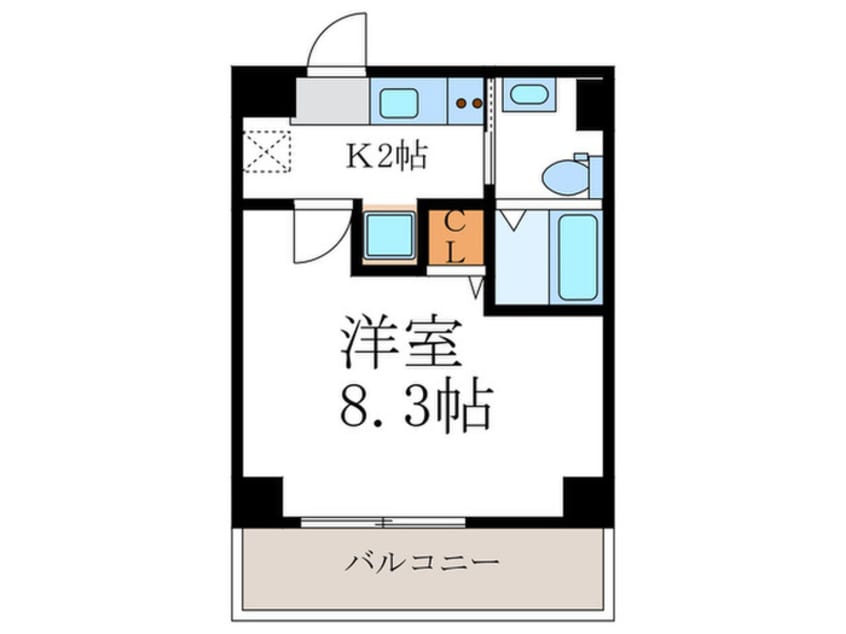 間取図 サントス北野