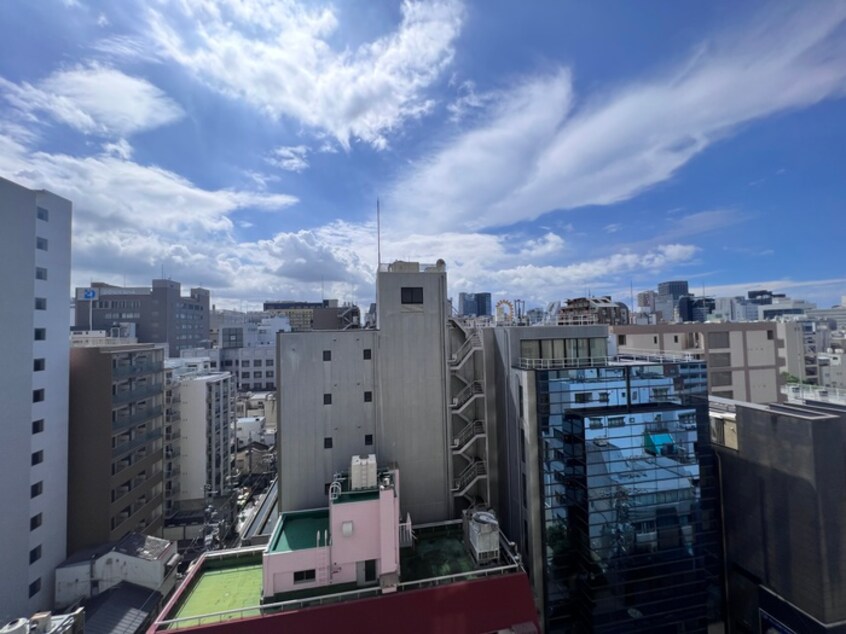 室内からの展望 アルグラッド・ザ・タワ－心斎橋