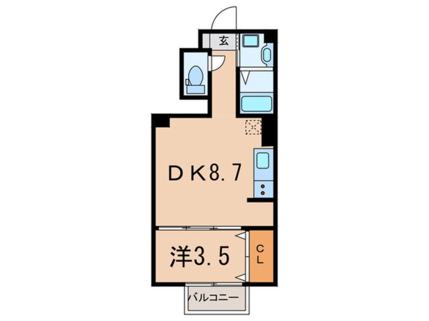 間取図 ベルヴィル玉津