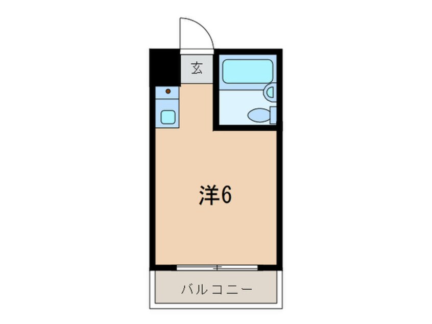 間取図 スカイコート